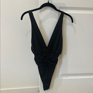 Black One Piece Top